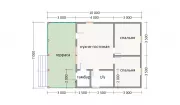 Каркасный дом 7х10 К-30