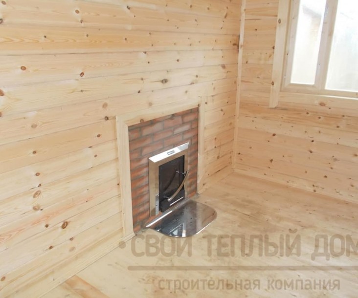 Баня из бруса 4х5м фото 7