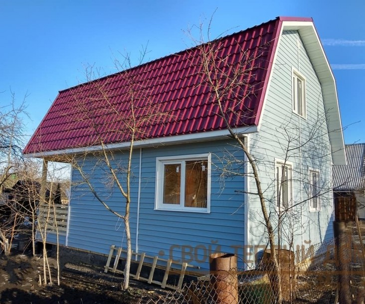 Каркасный дом 6х8м фото 4