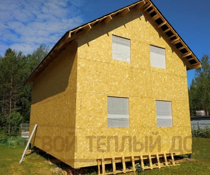 Каркас дома 6х9м фото 2