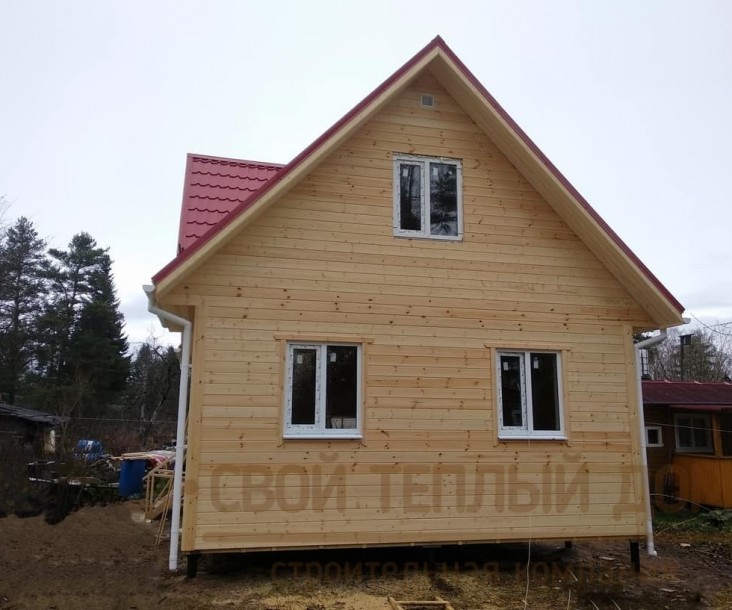 Каркасный дом 6х9м фото 7
