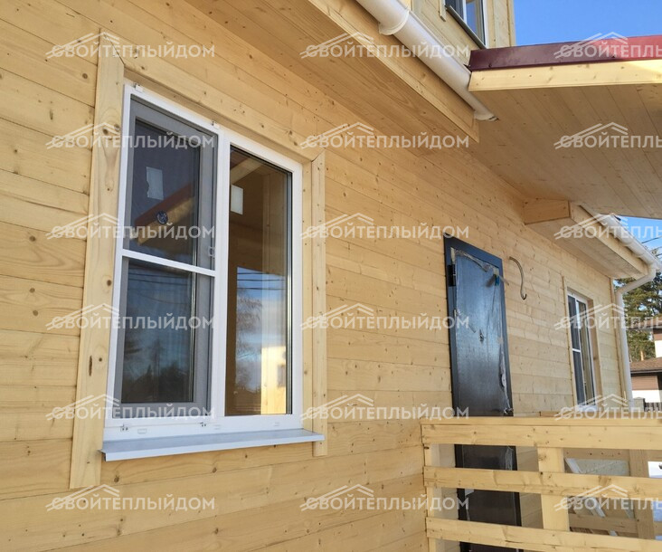 Каркасный дом 6,0х8,0м фото 7