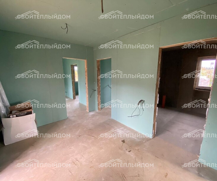 Каркасный дом 8,0х12,0м фото 15
