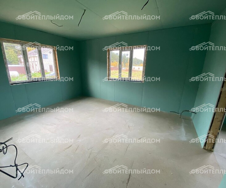 Каркасный дом 8,0х12,0м фото 14