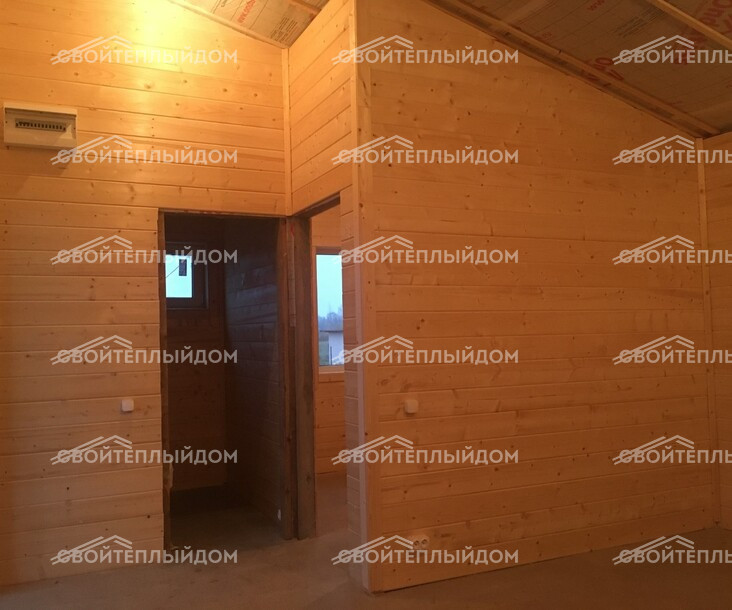 Каркасный дом 6,5х7,0м фото 15