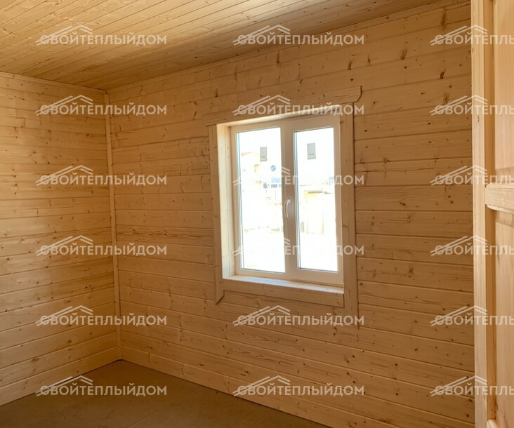 Каркасный дом 8,0х8,0м фото 11