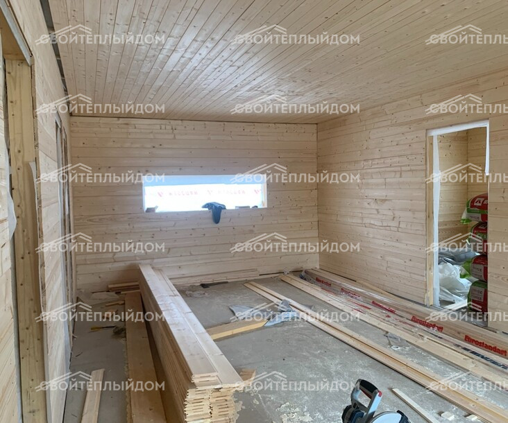Каркасный дом 8,0х10,0м фото 17