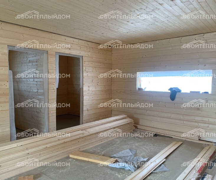 Каркасный дом 8,0х10,0м фото 18