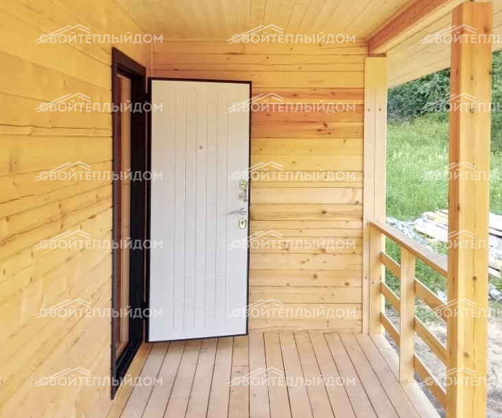 Дом из бруса 7,0х9,0м фото 7