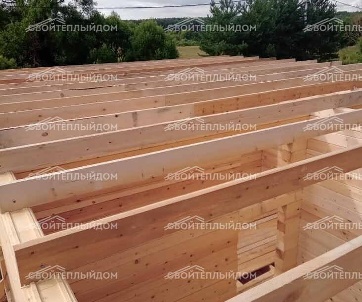 Дом из бруса 7,0х9,0м фото 8
